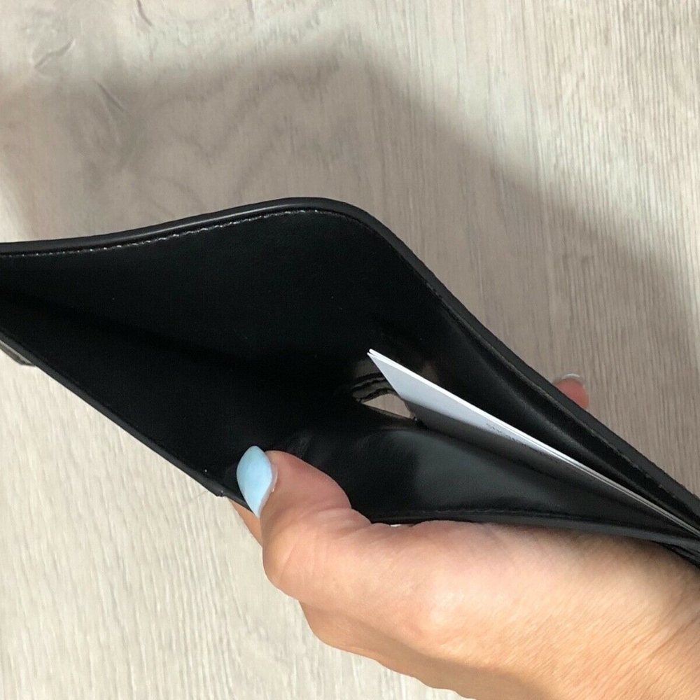Coach Men's Slim Billfold Wallet Signature Print - Picture 3 of 5